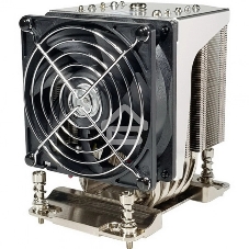 Кулер серверный Ablecom ACL-S40260 серебристый, 92 мм, алюминий/медь, 3800 об/мин, 38 дБ, 4 pin, 350 Вт, 126 мм