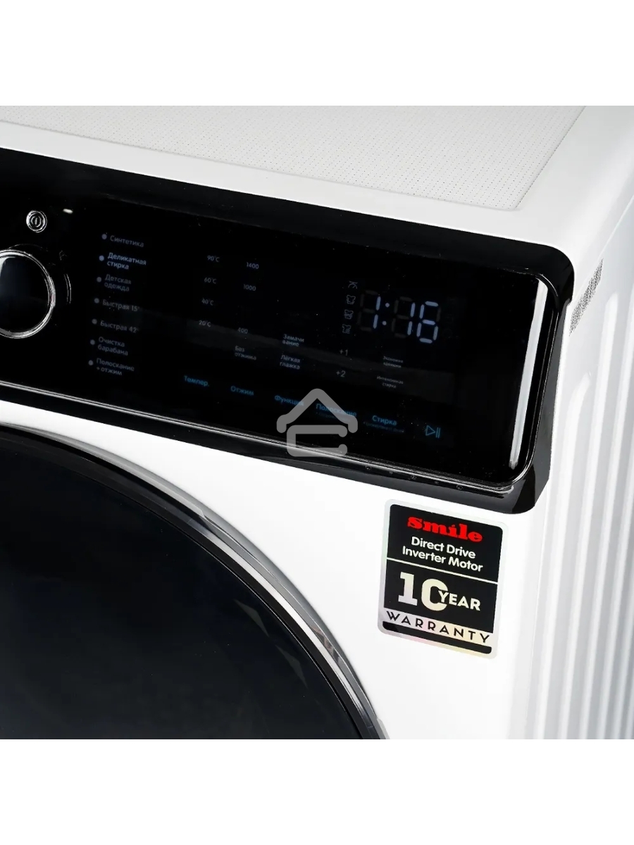 Стиральная машина Smile SWMSW9W1400 белый, загрузка фронтальная 9 кг, 1400 об/мин, класс: А+