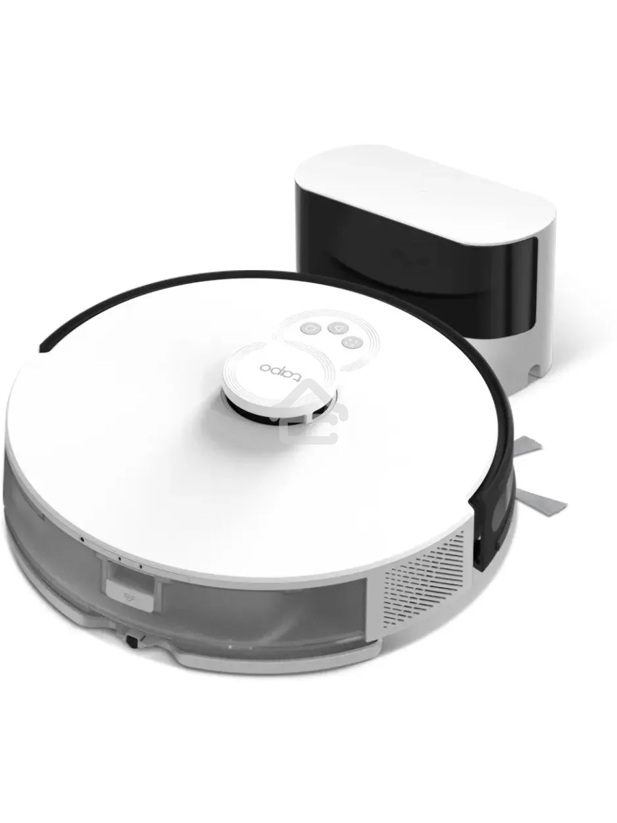 Робот-пылесос TP-Link Tapo RV30 черный, 40 Вт, 5000 мАч Li-Ion, уборка влажная/сухая, пылесборник контейнер 0.4 л