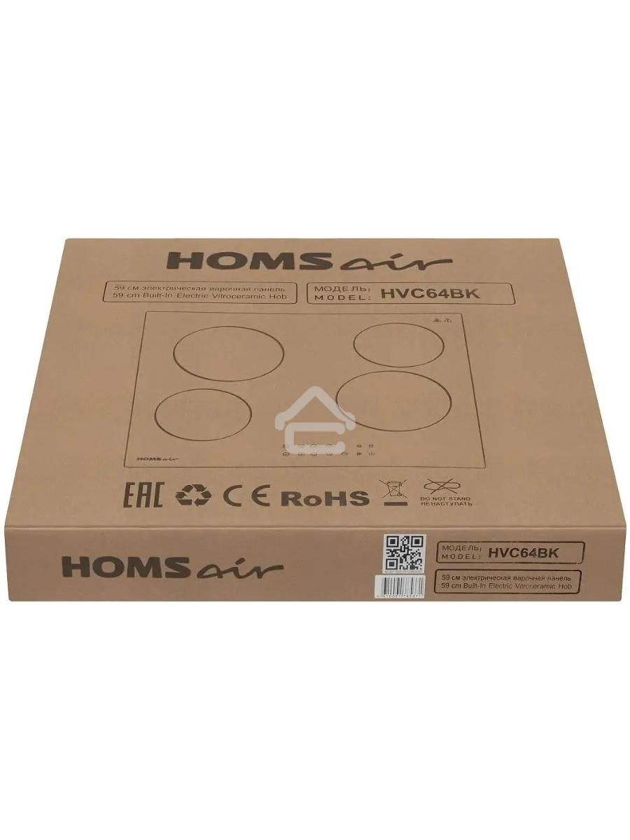 Электрическая варочная панель HOMSair HVC64BK