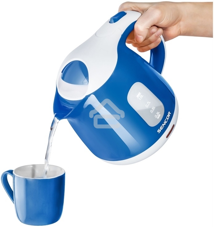 Чайник электрический Sencor SWK 1012BL 1 л, 1100 Вт, синий