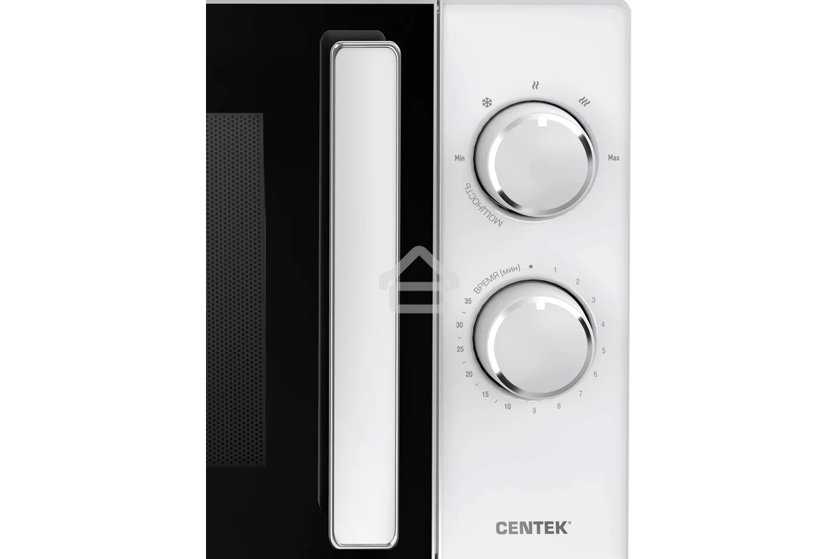 Микроволновая печь Centek CT-1560 белый, 20 л, 700 Вт, переключатели - поворотный механизм