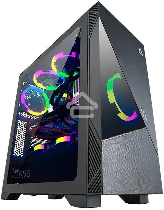 Компьютерный корпус Azza Eclipse черный без БП ATX 9x120мм 5x140мм 2xUSB 2.0 1xUSB 3.0 audio bott PSU