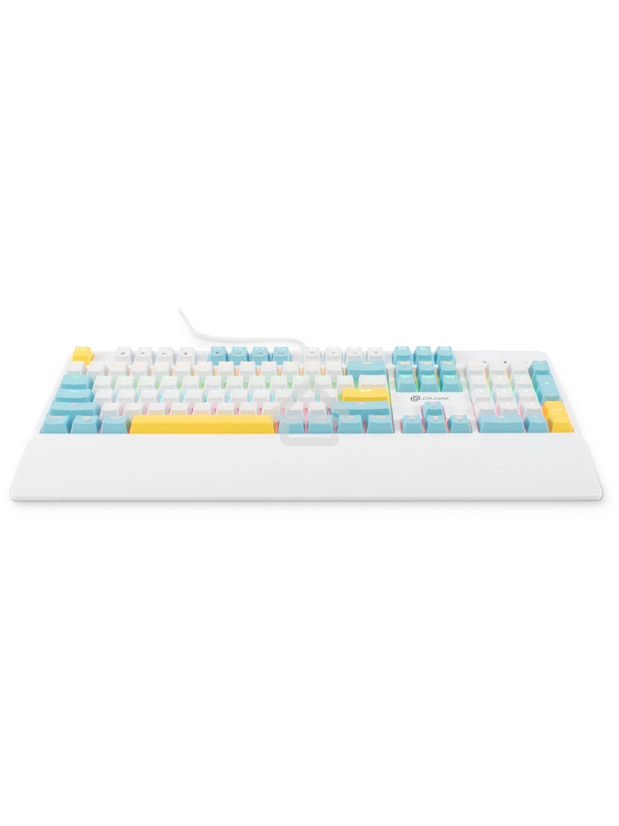 Клавиатура Oklick K951X (1901079) проводная, USB, белый