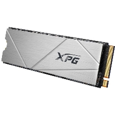 Накопитель SSD ADATA XPG GAMMIX S60, 512Gb, PCIe 4.0 x4, M.2 2280, NVMe, R/W 4700/1700, с радиатором