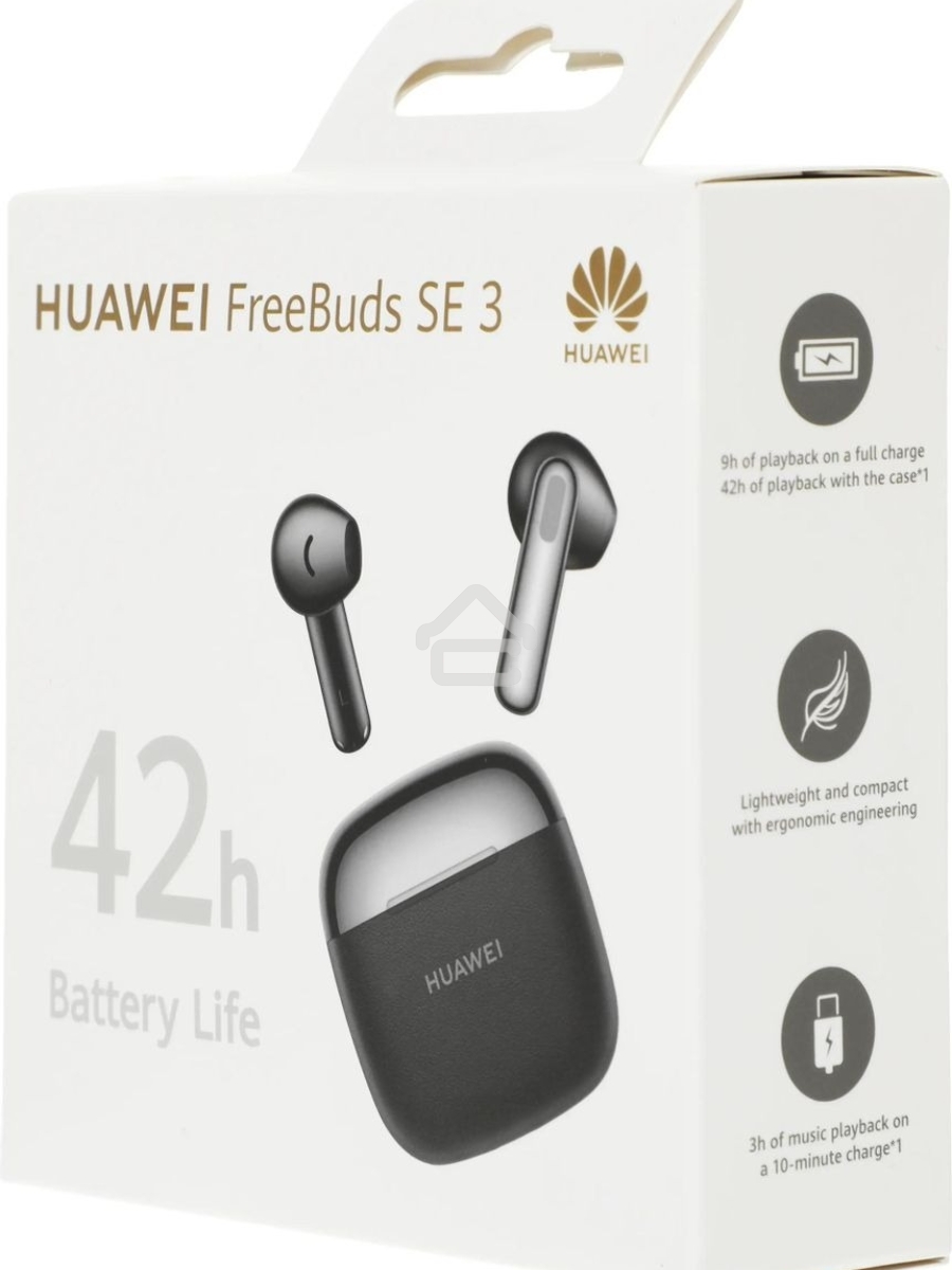 Наушники Huawei FreeBuds SE 3 ULC-CT020, Bluetooth, вкладыши, черный