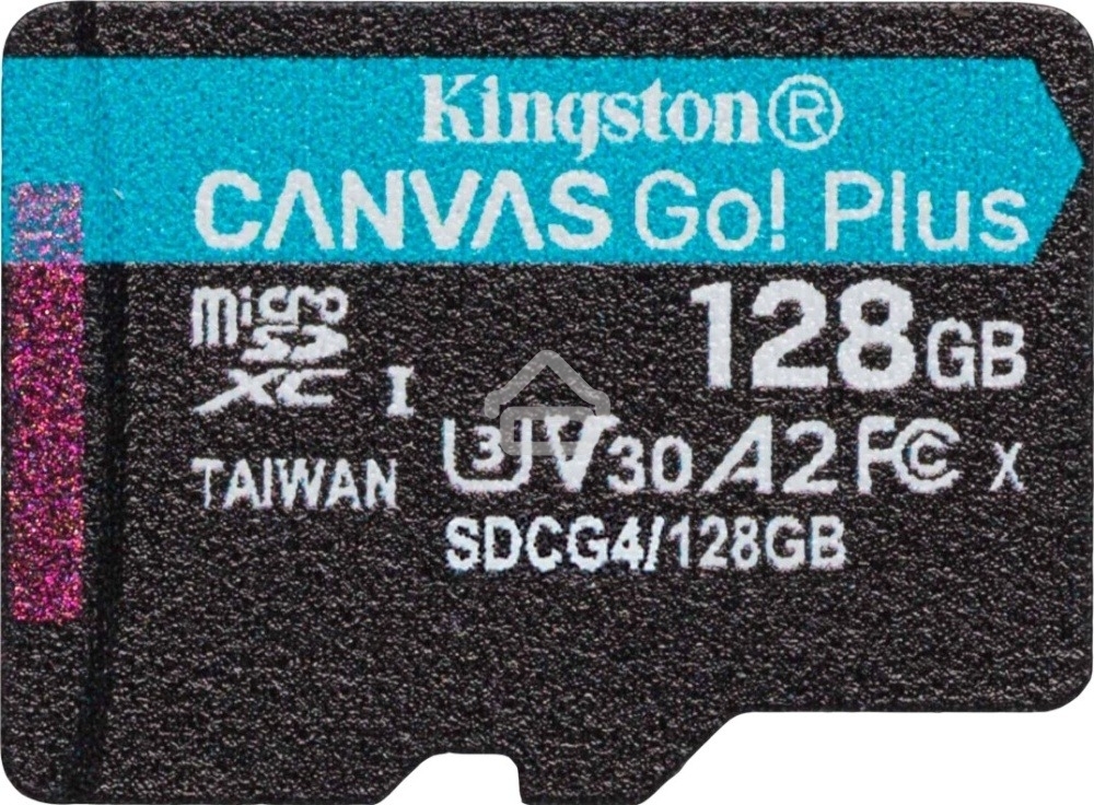 Флеш карта microSDXC 128Gb Kingston SDCG4/128GbSP Canvas Go! Plus w/o adapter