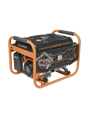 Электрогенератор бензиновый Carver PPG-3600, 2.8 кВт, 67 дБ, 40 кг