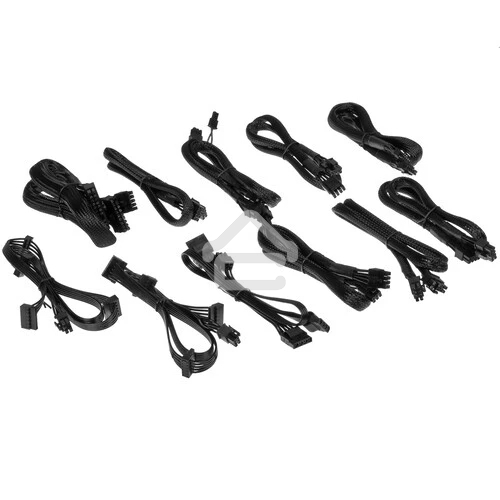 Блок питания ADATA XPG Core Reactor II 850 (COREREACTORII850G-BKCEU), 850Вт, 80 PLUS Gold, 120мм, модульный, черный