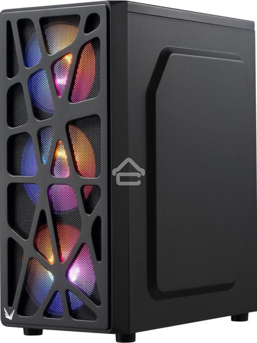 Компьютерный корпус Aerocool / Formula MANA черный без БП ATX 6x120mm 2xUSB2.0 1xUSB3.0 audio bott PSU