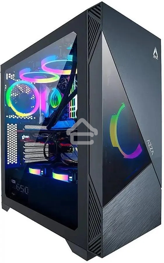 Компьютерный корпус Azza Eclipse черный без БП ATX 9x120мм 5x140мм 2xUSB 2.0 1xUSB 3.0 audio bott PSU