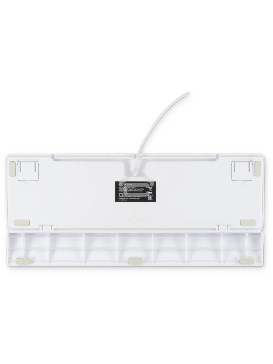 Клавиатура Oklick K951X (1901079) проводная, USB, белый