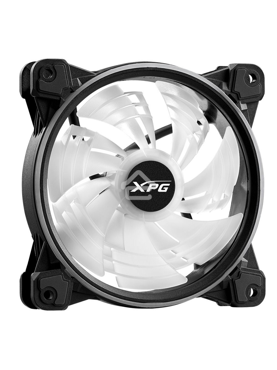 Вентилятор для корпуса ADATA XPG HURRICANE 120 PWM ARGB черный, 120 мм, пластик, 2000 об/мин, 18.17 дБ, 4 pin