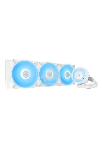 Жидкостная система охлаждения Arctic Liquid Freezer III 420 A-RGB белый, 140 мм, алюминий, 2800 об/мин, 26 дБ, 4 pin, 374 Вт
