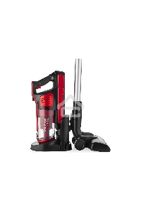 Пылесос вертикальный BRAYER BR4260 красный, питание от аккумулятора, 120 Вт, уборка сухая, пылесборник 0.6 л, работа от АКБ max 40 мин
