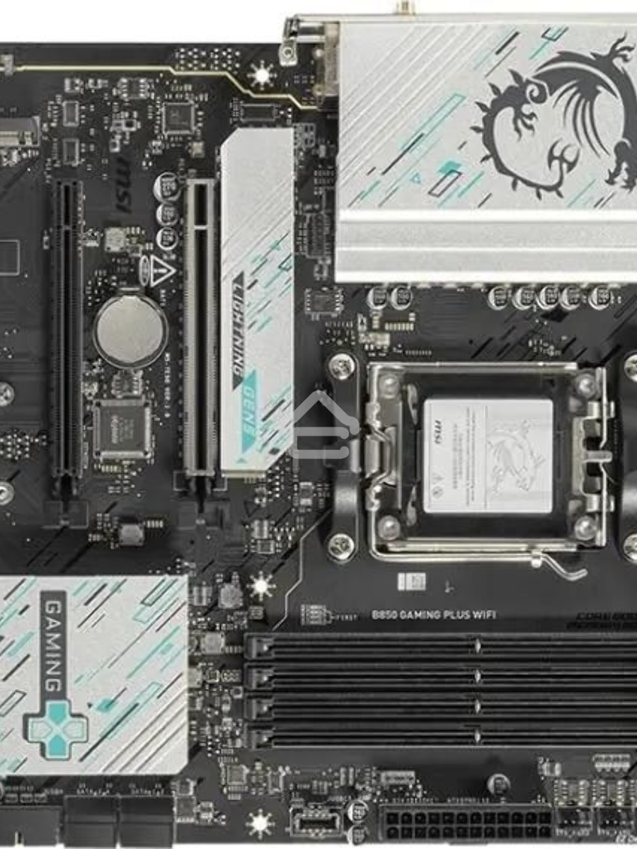 Материнская плата MSI B850 GAMING PLUS WIFI SocketAM5 AMD B850 4xDDR5 ATX AC`97 8ch(7.1) 5Gigabit RAID+DP
