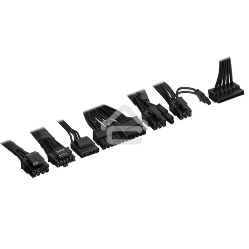 Блок питания ADATA XPG Core Reactor II 850 (COREREACTORII850G-BKCEU), 850Вт, 80 PLUS Gold, 120мм, модульный, черный