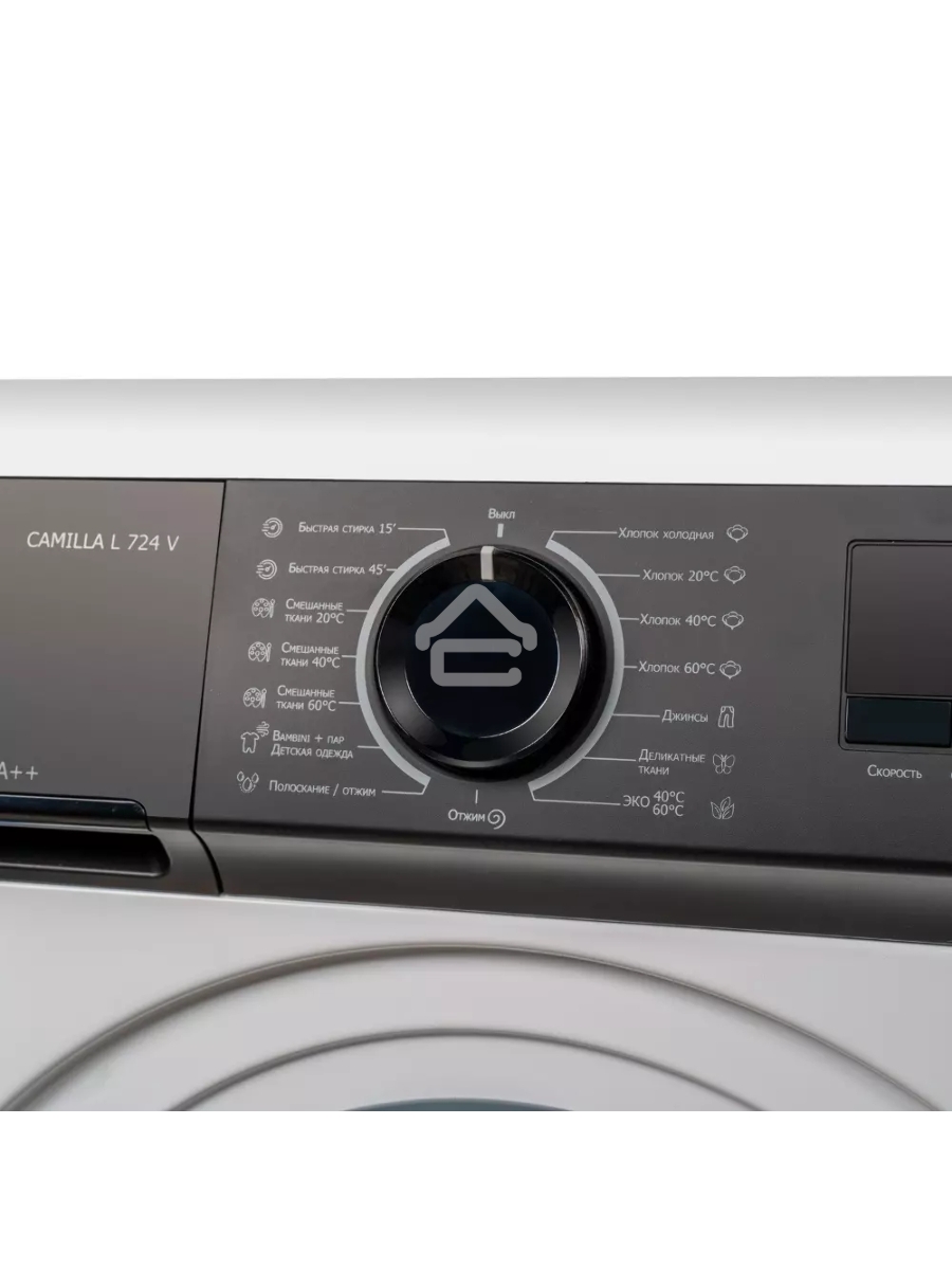 Стиральная машина DeLonghi CAMILLA L 724 V белый, загрузка фронтальная 7 кг, 1200 об/мин., класс: А++