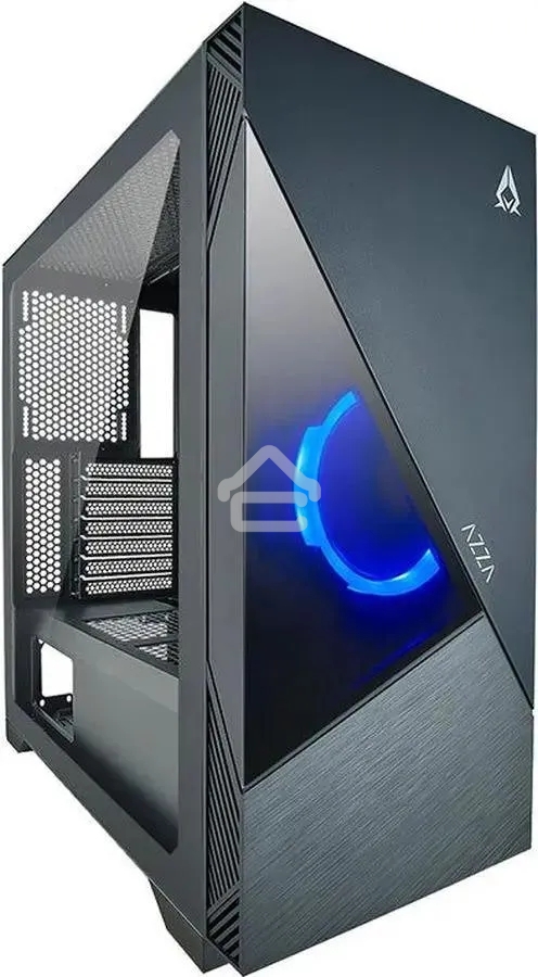 Компьютерный корпус Azza Eclipse черный без БП ATX 9x120мм 5x140мм 2xUSB 2.0 1xUSB 3.0 audio bott PSU