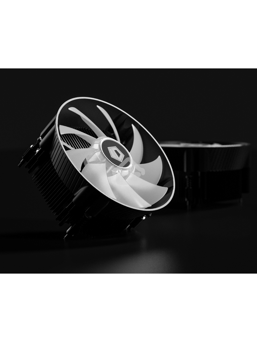 Кулер ID-Cooling DK-07i черный 120мм алюминий 1800rpm 26db 4-pin 125W 60мм