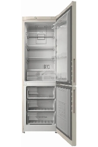 Холодильник Indesit ITR 4180 E бежевый двухкамерный 220/78л морозилка снизу