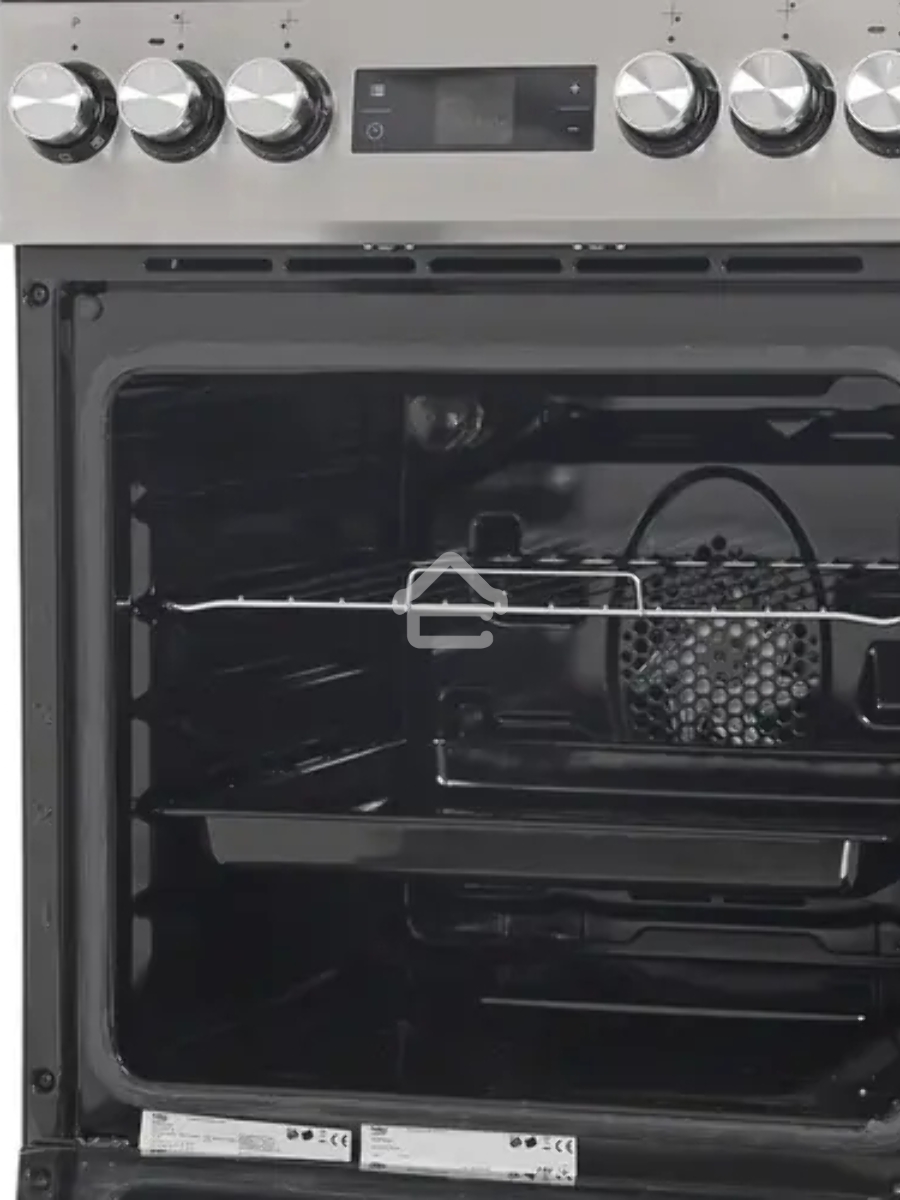 Плита электрическая Beko FSM57300GX черный, конфорок 4 шт, духовка 55 л, 50 см x 85 см x 60 см