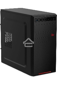 Компьютер  IRU Home 310H6SE MT i3 12100 (3.3) 16Gb SSD512Gb UHDG 730 Free DOS GbitEth 400W черный (1994645)