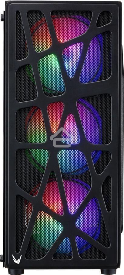 Компьютерный корпус Aerocool/Formula MANA черный без БП ATX 6x120мм 2xUSB 2.0 1xUSB 3.0 audio bott PSU