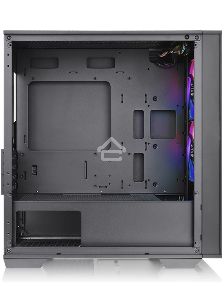 Компьютерный корпус Thermaltake Divider 170 TG ARGB/Black CA-1S4-00S1WN-00 /Win/SPCC/Tempered Glass*1/120mm ARGB PWM Fan*2
