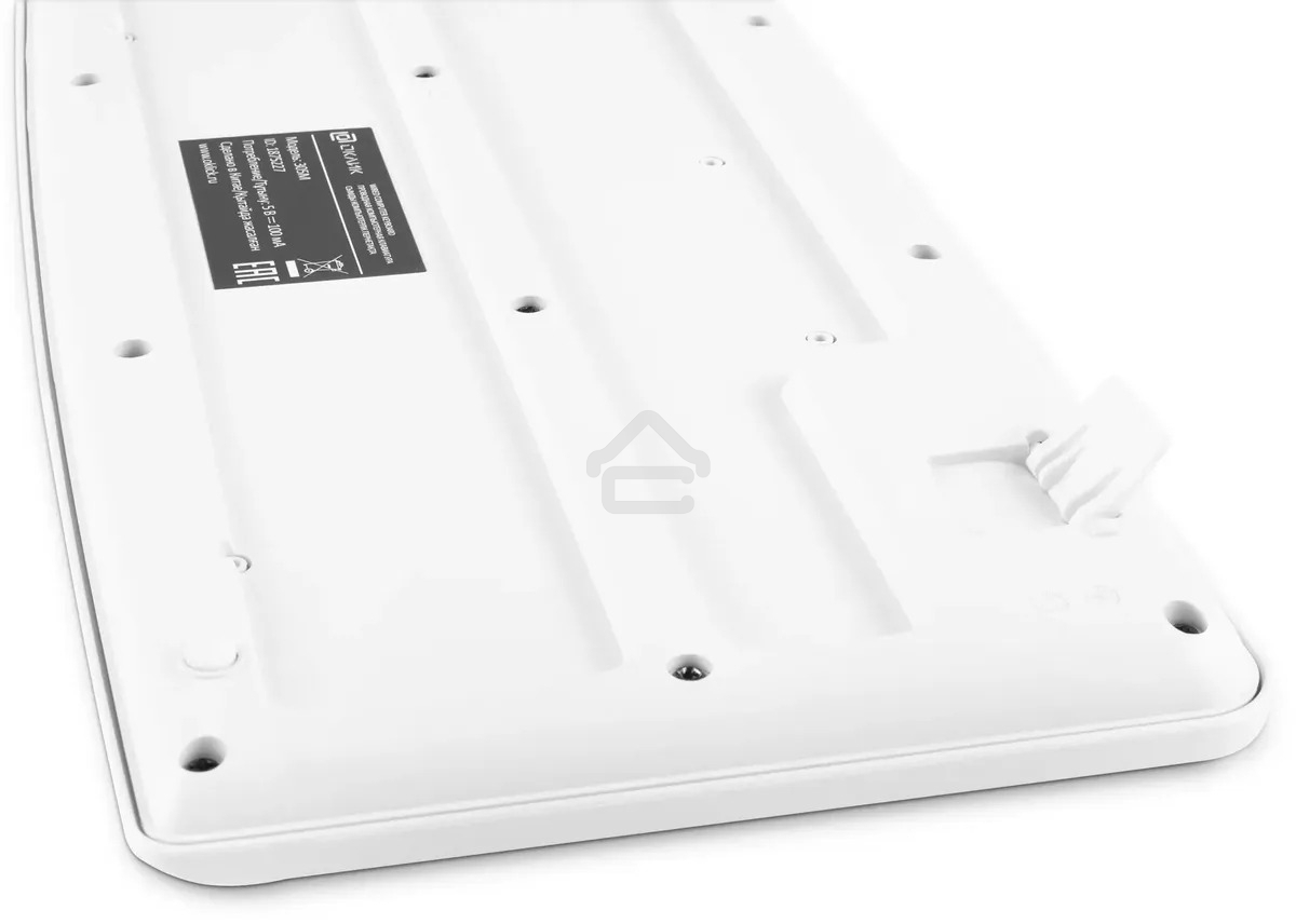 Клавиатура проводная Oklick 305M (1875227), USB, белый