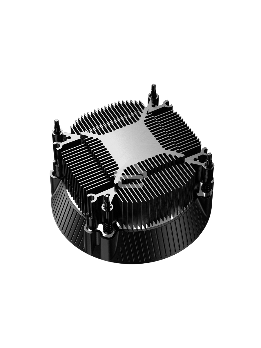 Кулер ID-Cooling DK-07i черный 120мм алюминий 1800rpm 26db 4-pin 125W 60мм