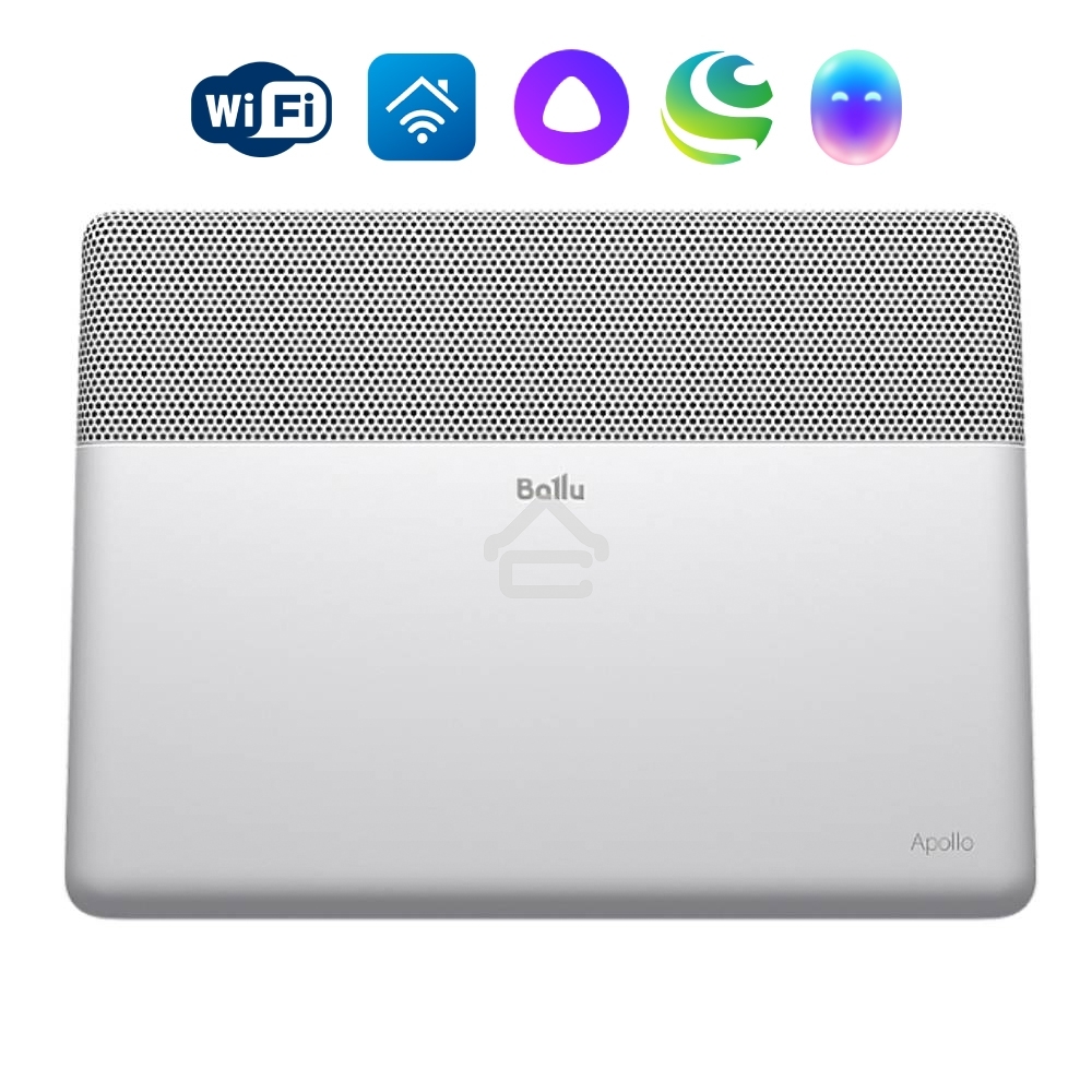 Модуль отопительный электрического конвектора Ballu Apollo Transformer BEC/AT-1500 белый, 1500 Вт, 20 м2, (для работы конвектора требуется блок управления)