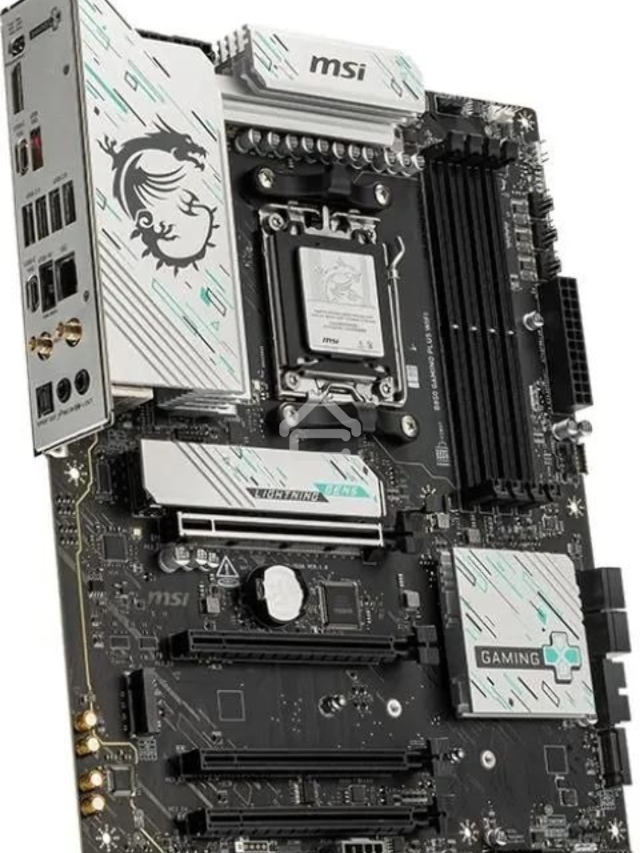 Материнская плата MSI B850 GAMING PLUS WIFI SocketAM5 AMD B850 4xDDR5 ATX AC`97 8ch(7.1) 5Gigabit RAID+DP