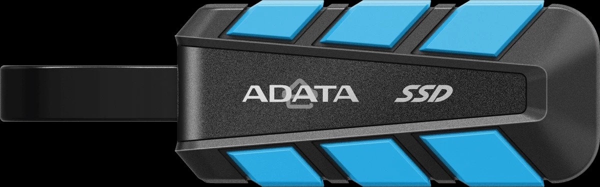 Внешний SSD ADATA SC740, 500 Gb, USB 3.2 Gen 2 Type-C, R/W 1050/1000, синий