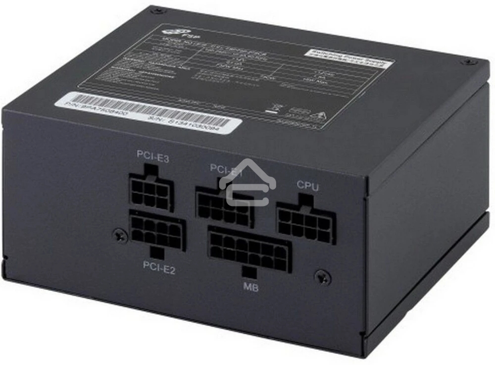 Блок питания FSP FSP750-27SCB 750W, SFX (ШВГ=125x63.5x100мм), 80PLUS Gold, A-PFC, Стандарт IEC 62368,OEM 16