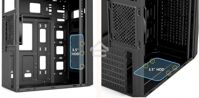 Компьютерный корпус Zalman ZM-T6 черный без БП ATX 1xUSB2.0 1xUSB3.0 audio bott PSU