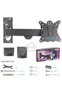 Кронштейн Kromax CASPER-103 черный, 10