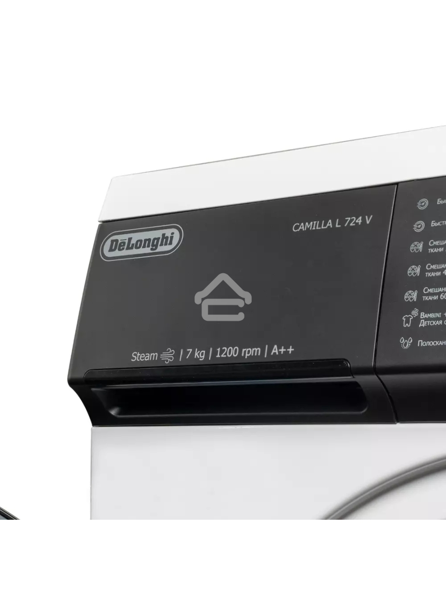 Стиральная машина DeLonghi CAMILLA L 724 V белый, загрузка фронтальная 7 кг, 1200 об/мин., класс: А++