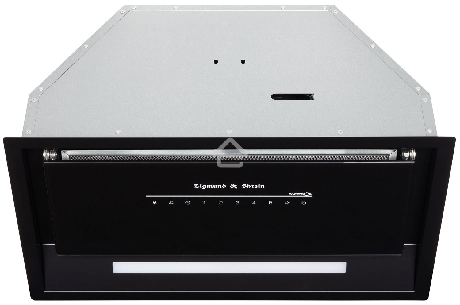Вытяжка встраиваемая Zigmund & Shtain K 019.5 B черный, 50 см, 1050 куб. м/ч, 61.1 дБ