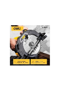 Циркулярная пила Deli DL-YJ235-E1 (2200Вт, 4200об/мин, диаметр диска 235мм)