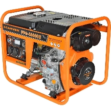 Электрогенератор бензиновый Carver PPG - 5000DE, 3.6 кВт, 101 дБ, 75 кг