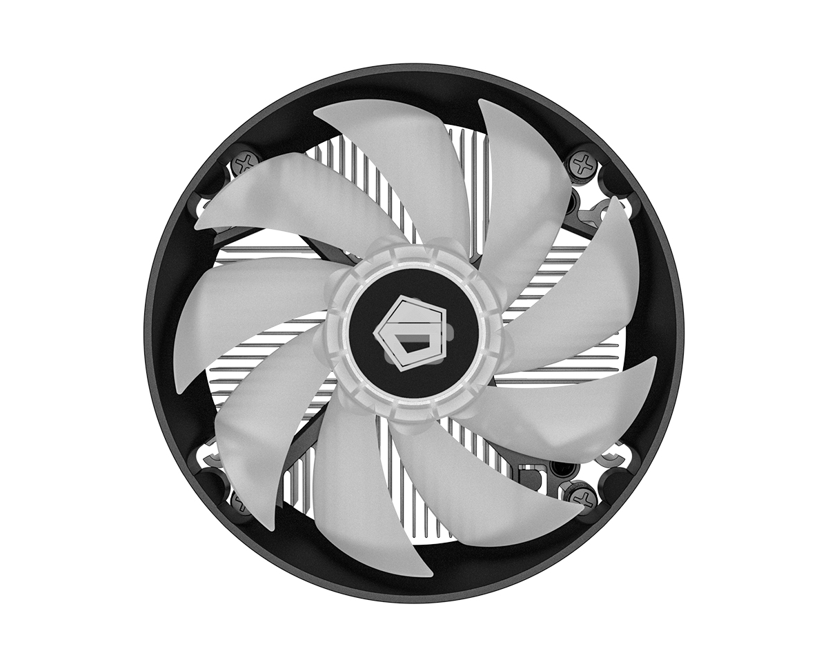 Кулер ID-Cooling DK-07i (Intel) черный 120мм алюминий 1800rpm 26db 4-pin 125W 60мм