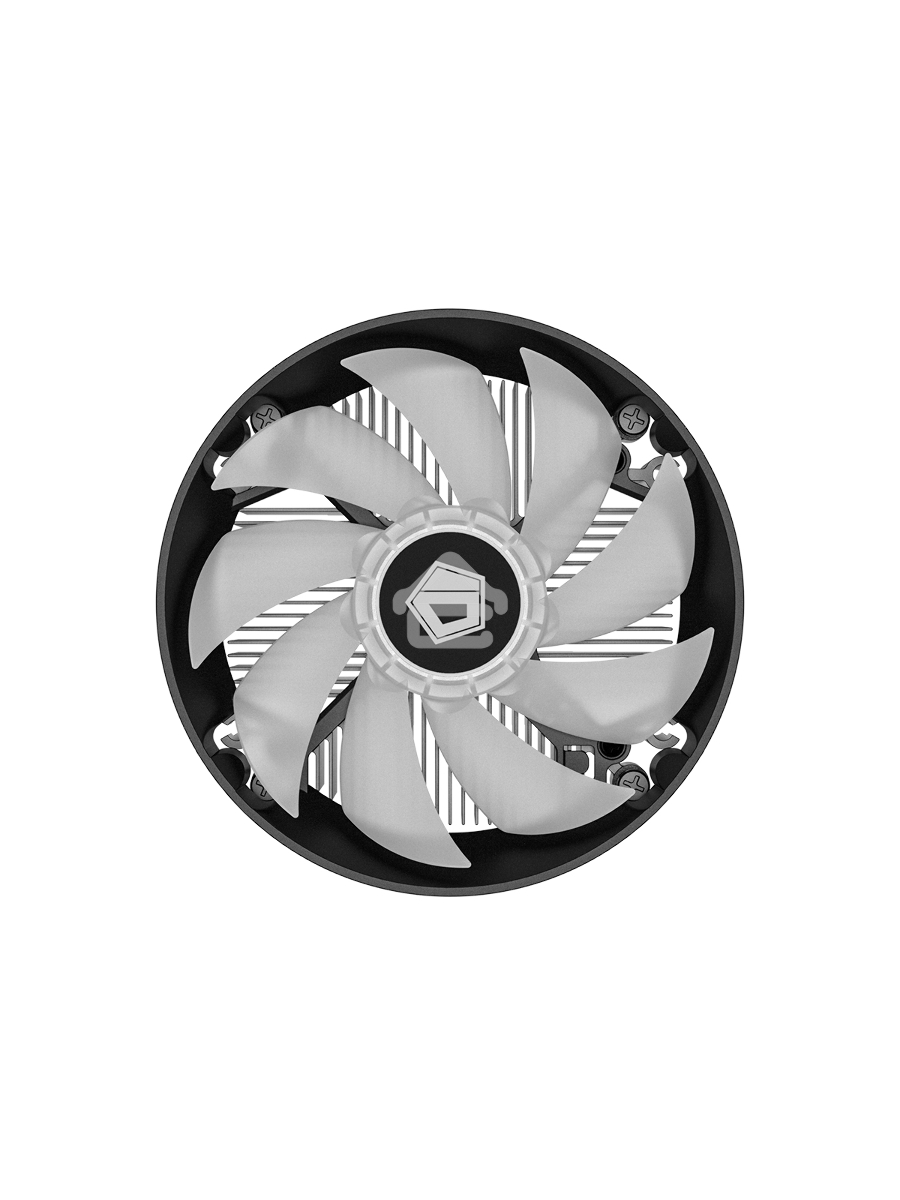 Кулер ID-Cooling DK-07i черный 120мм алюминий 1800rpm 26db 4-pin 125W 60мм