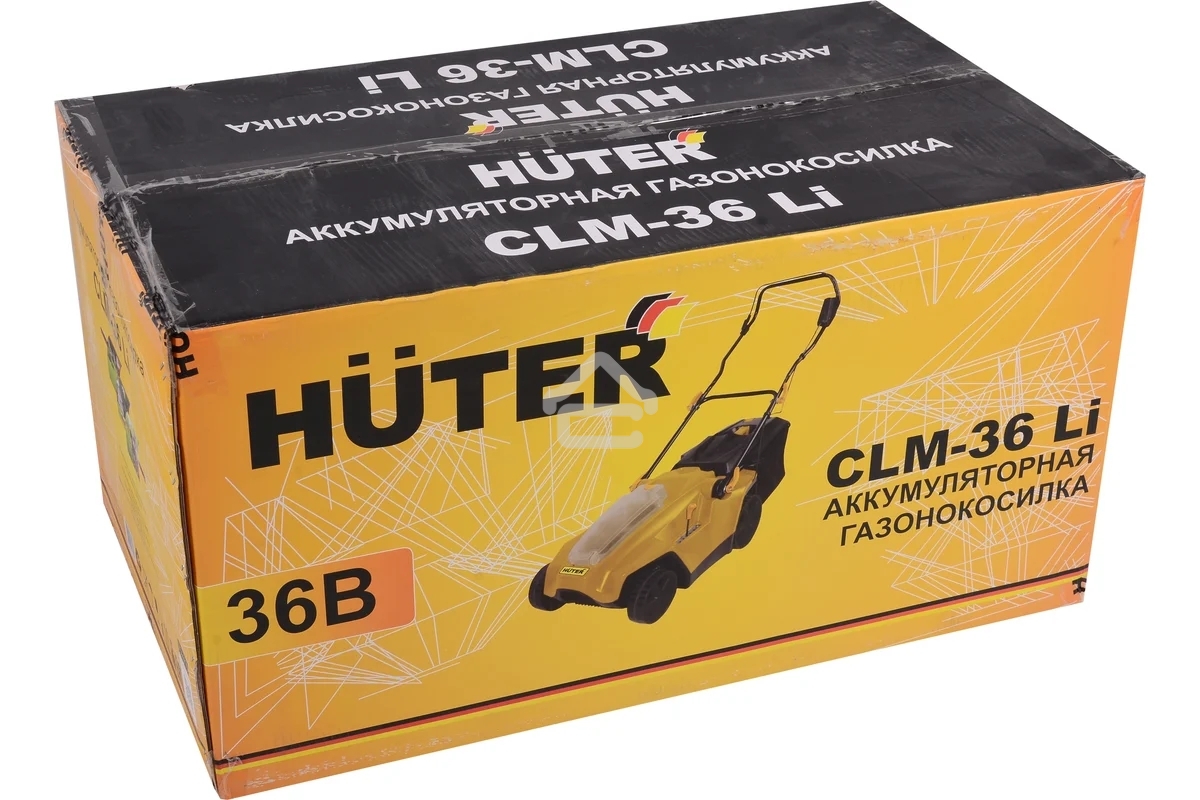 Газонокосилка роторная Huter CLM-36 Li (70/4/10)