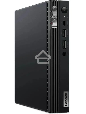 Неттоп Lenovo ThinkCentre Tiny M70q-4 slim i3 13100T (2.5) 8Gb SSD512Gb UHDG 730 noOS GbitEth WiFi BT 65W kb мышь клавиатура черный (12E3002UUM)