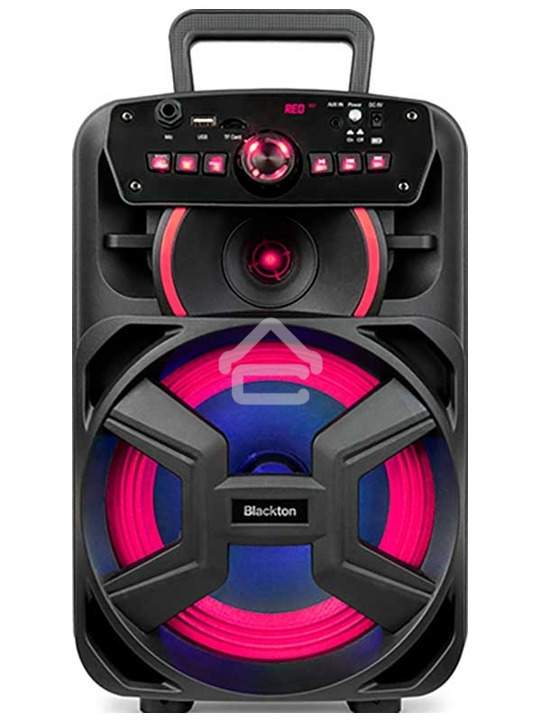 Портативная акустика Blackton Bt PBS2110 черный Мощность RMS 8 Вт Bluetooth