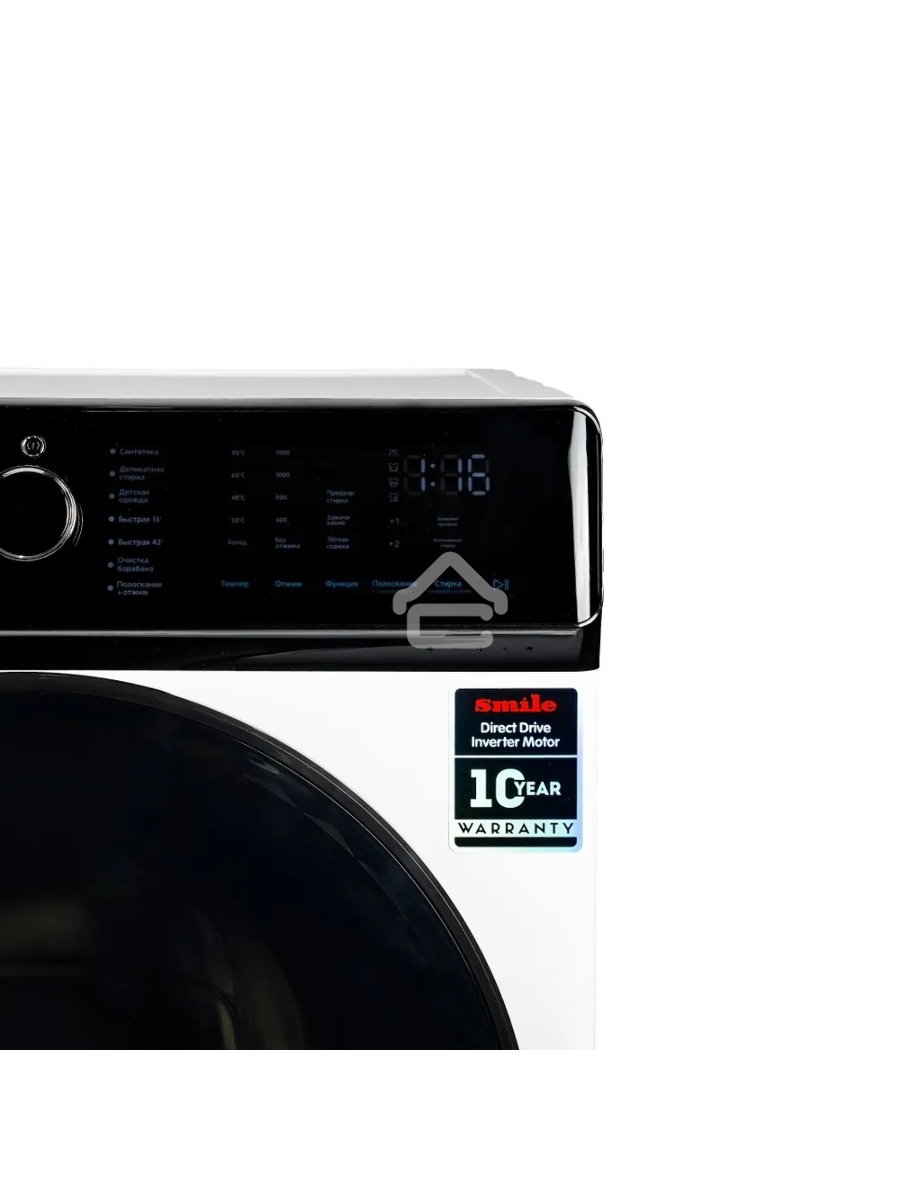 Стиральная машина Smile SWMSW9W1400 белый, загрузка фронтальная 9 кг, 1400 об/мин, класс: А+