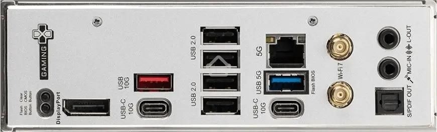 Материнская плата MSI B850 GAMING PLUS WIFI SocketAM5 AMD B850 4xDDR5 ATX AC`97 8ch(7.1) 5Gigabit RAID+DP