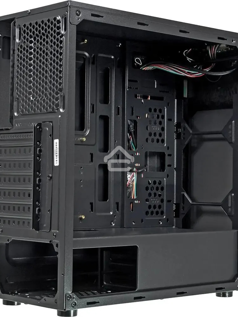 Компьютерный корпус Accord JP-VI черный без БП ATX 2xUSB2.0 1xUSB3.0 audio bott PSU