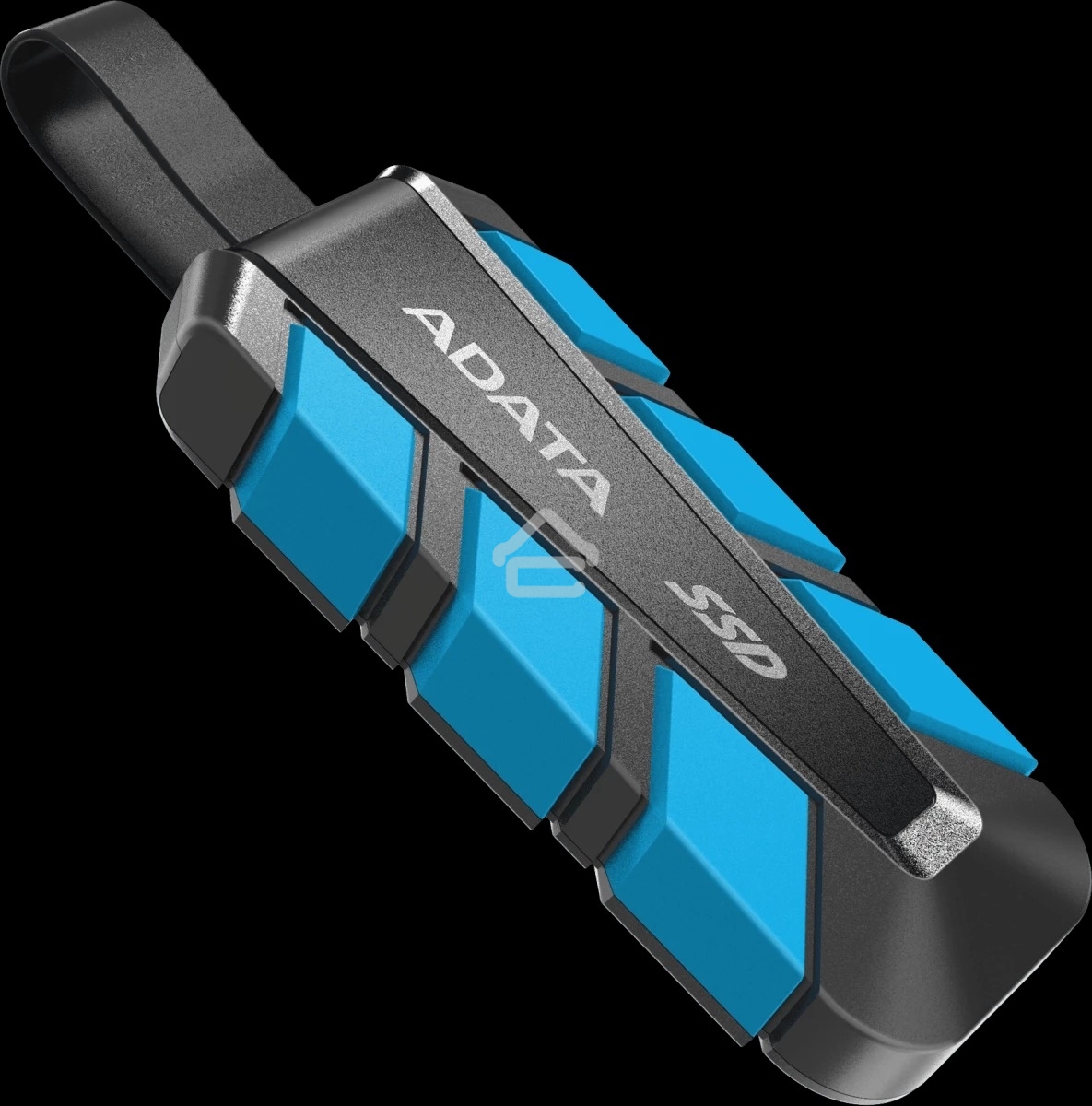 Внешний SSD ADATA SC740, 500 Gb, USB 3.2 Gen 2 Type-C, R/W 1050/1000, синий